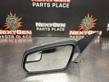 2011 FORD MUSTANG GT LH DRIVER SIDE VIEW MIRROR SILVER OEM #793