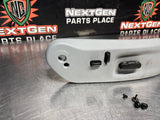 05-13 C6 CORVETTE LH DRIVER SEAT BEZEL W/ LUMBAR AND 6 WAY SWITCH GRAY OEM #1110