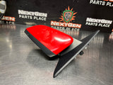 2014 FORD MUSTANG GT LH DRIVER SIDE VIEW MIRROR RED OEM #1225