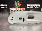 05-13 C6 CORVETTE RH PASSENGER SEAT BEZEL W/ LUMBAR AND 6 WAY SWITCH GREY #1110