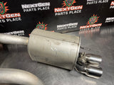 2006 C6 CORVETTE NPP AXLE BACK MUFFLERS #1194
