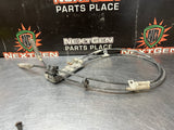 2008 C6 CORVETTE E-BRAKE CABLES WITH BRACKET OEM #1266