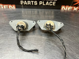 05-13 C6 CORVETTE LICENSE PLATE LAMP SET of 2 USED 16519986 OEM #1266
