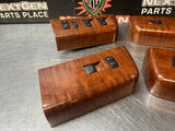 2015 FORD F350 LH & RH FRONT AND REAR DOOR WOODGRAIN WINDOW SWITCH SET OEM #1246