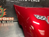 05 - 13 C6 CORVETTE CONVERTIBLE MONTEREY RED CENTER CONSOLE WATERFALL OEM #1549