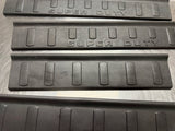 2016 FORD F250 CREW CAB FRONT & REAR DOOR SILL SCUFF PLATE PANELS OEM #637