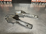 05 06 07 FORD F350 HARLEY DAVIDSON RH LH DRIVER PASS FENDER EMBLEM BADGES #1136