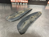 2014 FORD MUSTANG REAR MUD FLAPS OEM DR33-6328370-A DR33-6328371-A #1253