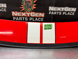 2012 MUSTANG GT500 RED WHITE STRIPES SPOILER WITH FLAP BR3V-6341602-BA OEM #1348