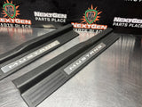 2013 FORD MUSTANG GT LH AND RH ILLUMINATED DOOR SILL TRIM SET OEM #1160