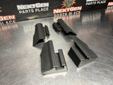 11-14 MUSTANG GT DRIVER/PASSENGER SEAT TRACK COVERS OEM #1176