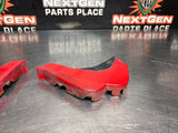 04-06 PONTIAC GTO TORRID RED ROCKER PANEL END CAP PAIR OEM #1027