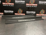 2014 FORD MUSTANG GT LH AND RH ILLUMINATED DOOR SILL TRIM SET OEM #970