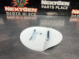 2019 FORD MUSTANG GT FUEL DOOR GAS LID TANK COVER WHITE OEM #1643