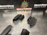 11-14 MUSTANG GT DRIVER/PASSENGER SEAT TRACK COVERS OEM #1343