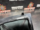 2007 CADILLAC CTS-V MANUAL SHIFTER BOOT AND BEZEL TRIM OEM #1411