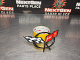 97-04 C5 CORVETTE FRONT BUMPER EMBLEM OEM #1150