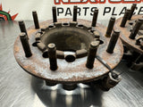 2009 FORD F550 SUPERDUTY FRONT BRAKE HUB ROTOR SPACER ADAPTERS 10 LUG OEM #W303