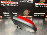 2012 FORD MUSTANG GT LH DRIVER SIDE VIEW MIRROR CANDY RED OEM #928