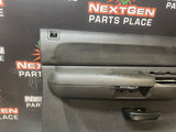2008 CHEVY SILVERADO GMC SIERRA LH FRONT DRIVER DOOR PANEL EBONY #1189