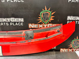 2012 MUSTANG GT500 RED WHITE STRIPES SPOILER WITH FLAP BR3V-6341602-BA OEM #1348