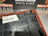 97-04 C5 CORVETTE FLOOR FUSE COMPARTMENT COVER FIRETHORN RED OEM #1150