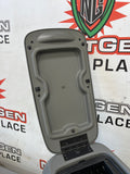 2006 FORD F250 F350 FLOOR CENTER CONSOLE/ CUP HOLDER FLINT GRAY OEM #603