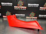 97-04 C5 CORVETTE RH SIDE SEAT BELT TRIM RED OEM 10258546 #798