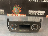 2011 CHEVY SILVERADO 2500 AC HEATER CLIMATE CONTROL 25936132 OEM #1268