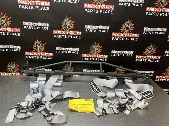 2017 C7 CORVETTE Z06 BREY-KRAUSE HARNESS BAR W/SCHROTH 4 POINT HARNESSES #1181