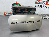 97- 04 C5 CORVETTE FRONT LICENSE PLATE COVER PEWTER OEM 10256977 #651