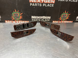 2014 GMC SIERRA 2500 CREW CAB WOOD FRONT AND REAR POWER WINDOW SWITCHES OEM 1202