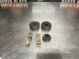 04-06 PONTIAC GTO RADIATOR RUBBER HOLD DOWN DONUTS WITH BRACKETS OEM #3872