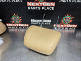 11-16 FORD F350 LH AND RH HEADREST TAN OEM #1093