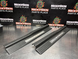 2013 FORD MUSTANG GT LH AND RH ILLUMINATED DOOR SILL TRIM SET OEM #1160