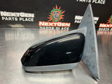2011 FORD MUSTANG GT LH DRIVER SIDE VIEW MIRROR BLK OEM #828