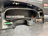 2006 FORD F350 LARIAT BLK WOODGRAIN DASH RADIO CLUSTER BEZEL TRIM LOADED OEM 769