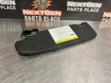 2016 FORD MUSTANG GT RH PASSENGER SUN VISOR OEM #815