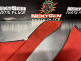 04-06 PONTIAC GTO CENTER CONSOLE TRIM PANELS RED OEM #1191