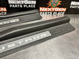 2014 FORD MUSTANG GT LH AND RH ILLUMINATED DOOR SILL TRIM SET OEM #1253