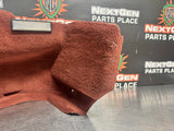 97-04 C5 CORVETTE CARGO TRUNK REAR LH CARPET FIRETHORN RED 10403333 #1150