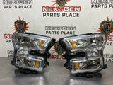 2015-2017 FORD F150 HALOGEN HEADLIGHTS OEM #ALEX