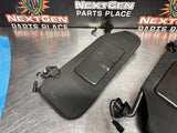 07 C6 CORVETTE SUN VISORS WITH HARDWARE OEM #1080