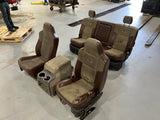 2009 F250 CABELAS  EDITION CREW CAB SEATS/FULL INTERIOR OEM #3848