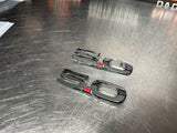 2015 FORD MUSTANG GT 5.0 FENDER EMBLEMS CHROME OEM #848