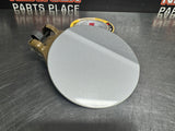 10-14 FORD MUSTANG GT FUEL DOOR GAS LID TANK COVER SILVER OEM #1081