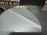 10-14 FORD MUSTANG GT FUEL DOOR GAS LID TANK COVER SILVER OEM #1081