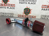 04-06 PONTIAC GTO AFTERMARKET CHROMEINTAKES AIR INTAKE RED  #669