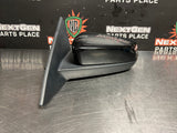 2014 FORD MUSTANG GT LH DRIVER SIDE VIEW MIRROR BLACK OEM #970