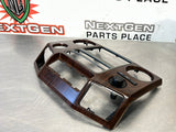 2012 FORD F350 RADIO BEZEL WOOD GRAIN BC34-2504302-C OEM #426